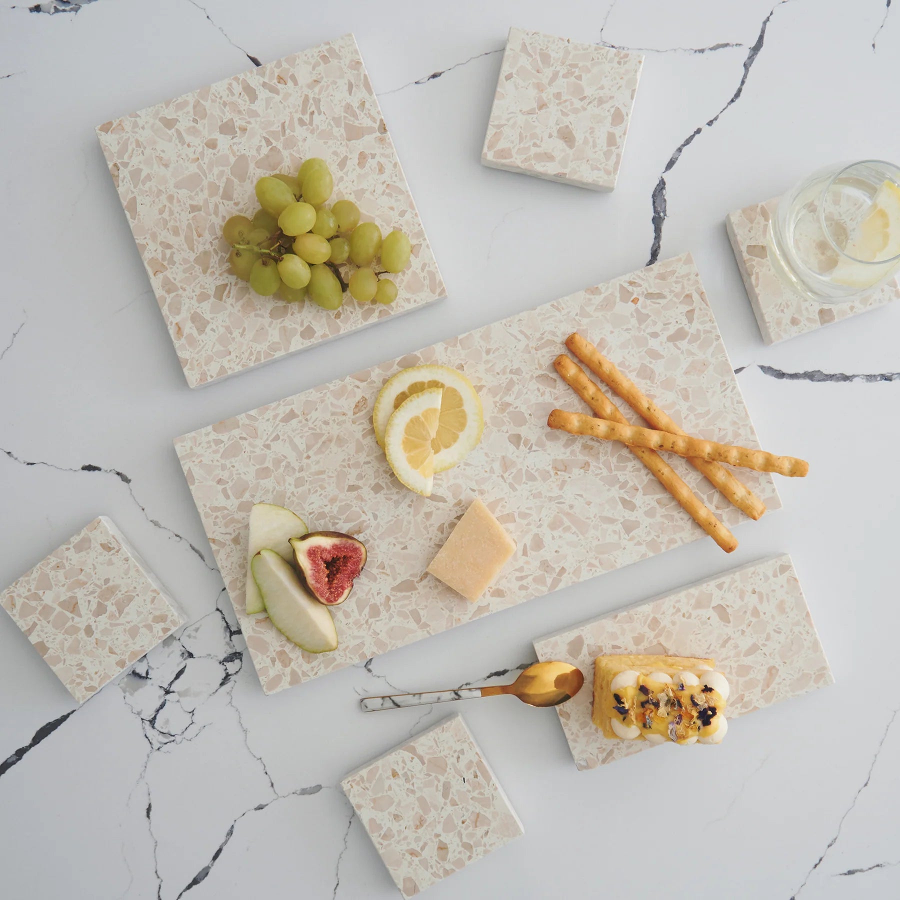 Terrazzo Entertaining Set